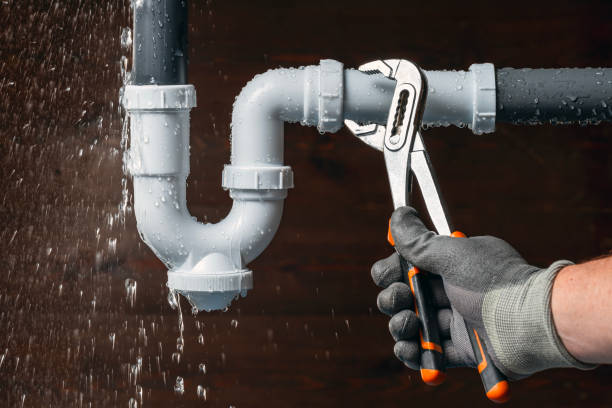 Professional Emergency Plumber technician working in Orangeville, IL